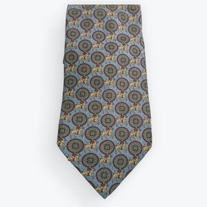 Jos. A. Bank Collection Silk Tie Polo Blue Burgundy